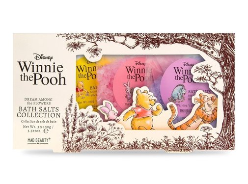 Mad Beauty x Disney - Winnie The Pooh Bath Salt Trio