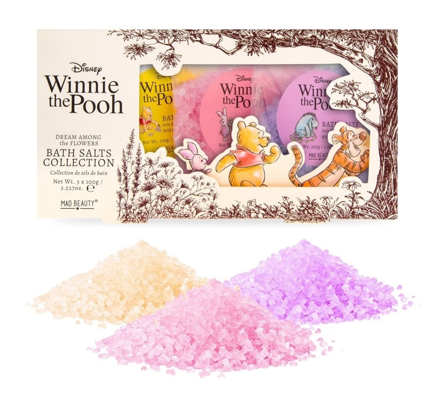 x Disney - Winnie The Pooh Bath Salt Trio