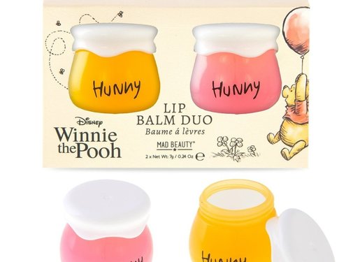 Mad Beauty x Disney - Winnie The Pooh Honey Pot Lip Balm Duo