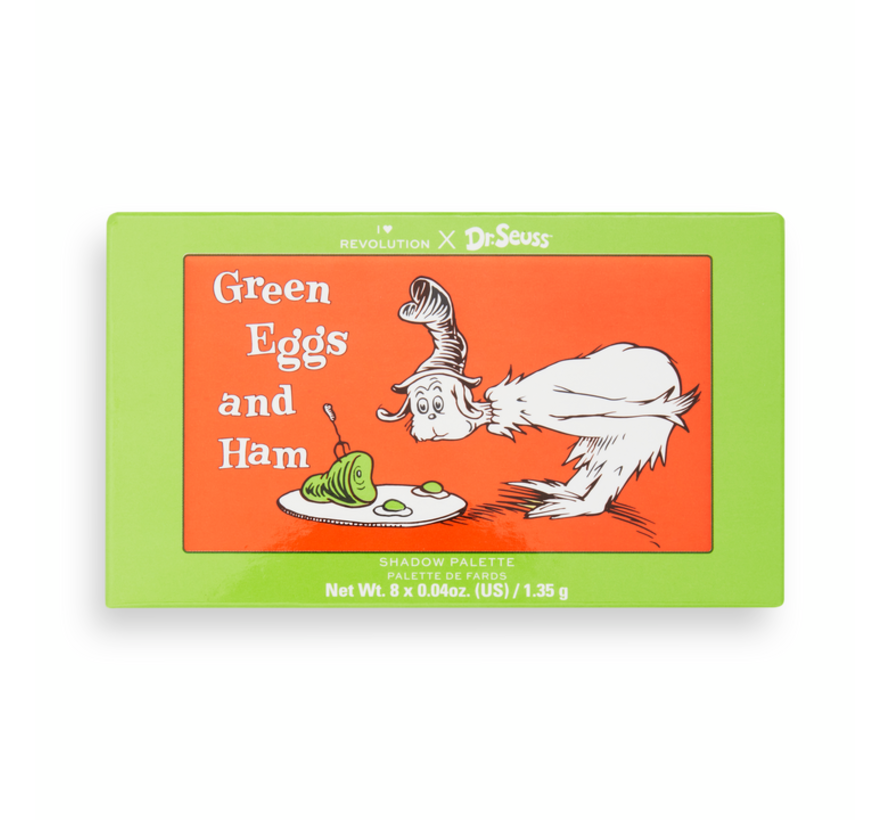 x Dr. Seuss Green Eggs and Ham Shadow Palette