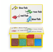 I Heart Revolution x Dr. Seuss 1 Fish 2 Fish Red Fish Blue Fish Shadow Palette