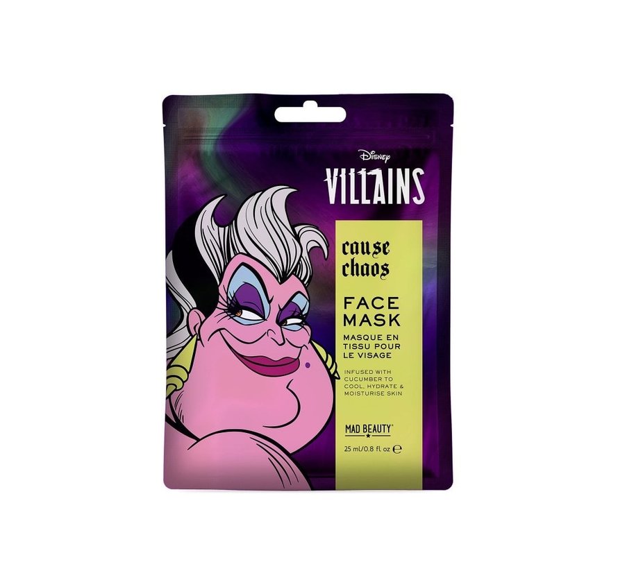 x Disney - POP Villains Ursula Face Mask