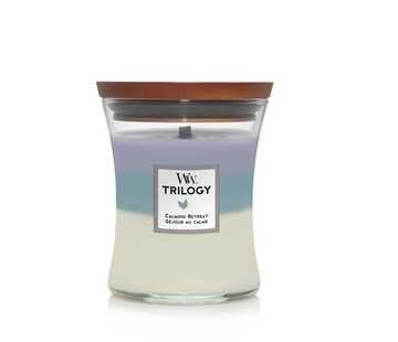 WoodWick Trilogy Calming Retreat - Medium Candle