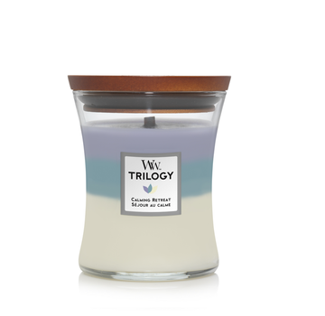 WoodWick Trilogy Calming Retreat - Medium Candle