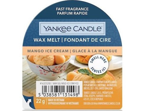 Yankee Candle Mango Ice Cream - Tart