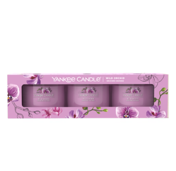 Yankee Candle Wild Orchid - Filled Votive 3-Pack