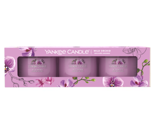 Yankee Candle Wild Orchid - Filled Votive 3-Pack