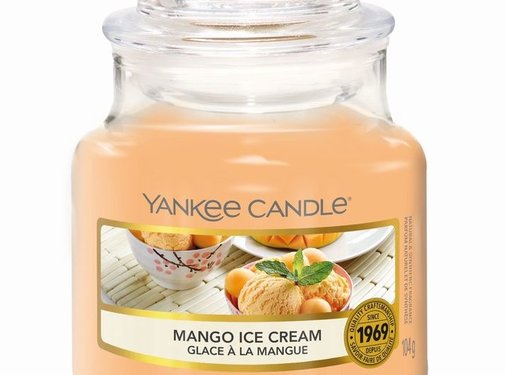 Yankee Candle Mango Ice Cream - Small Jar