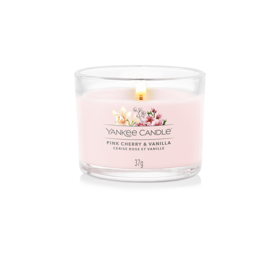 Pink Cherry & Vanilla - Filled Votive