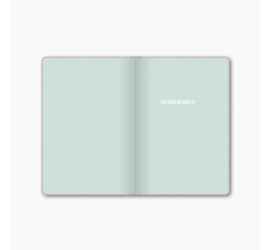 Notebook - Big Plans Only - Grijs