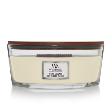 WoodWick Island Coconut - Ellipse Candle