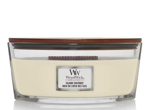 WoodWick Island Coconut - Ellipse Candle