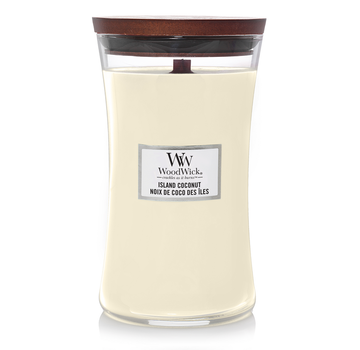 WoodWick Island Coconut - Large Candle