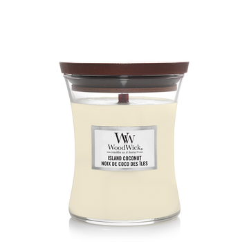 WoodWick Island Coconut - Medium Candle