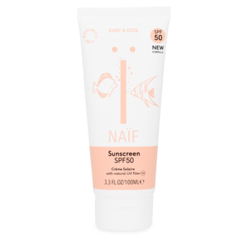 Naïf Sunscreen Cream For Baby & Kids SPF50