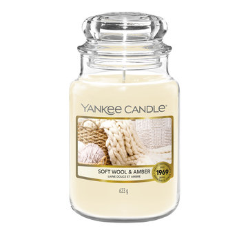 Yankee Candle Soft Wool & Amber - Large Jar