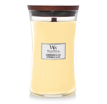 WoodWick Lemongrass & Lily - Large Candle