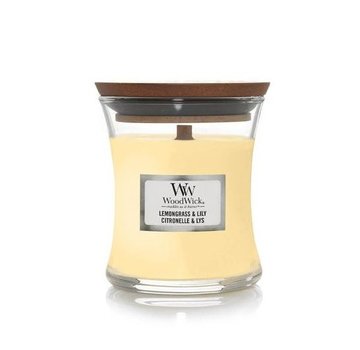 WoodWick Lemongrass & Lily - Medium Candle