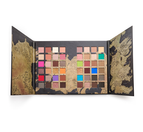 Makeup Revolution x Game Of Thrones Westeros  Map Palette