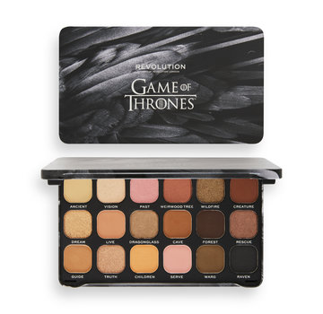 Makeup Revolution x Game Of Thrones 3 Eyed Raven Forever Flawless Shadow Palette