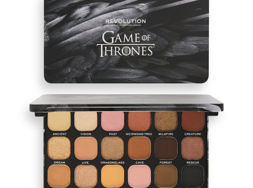 Makeup Revolution x Game Of Thrones 3 Eyed Raven Forever Flawless Shadow Palette
