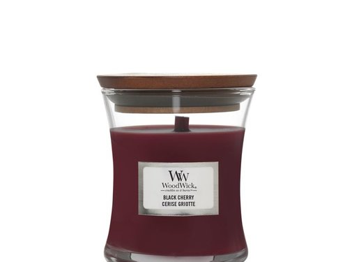 WoodWick Black Cherry - Mini Candle