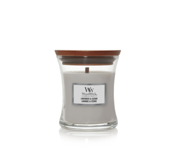 WoodWick Lavender & Cedar - Mini Candle