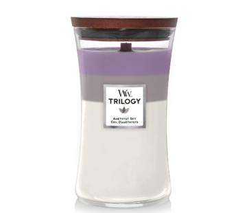 WoodWick Trilogy Amethyst Sky - Large Candle