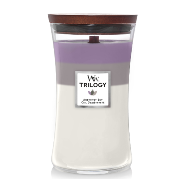 WoodWick Trilogy Amethyst Sky - Large Candle