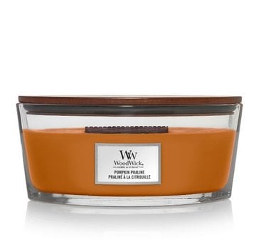 WoodWick Pumpkin Praline - Ellipse Candle