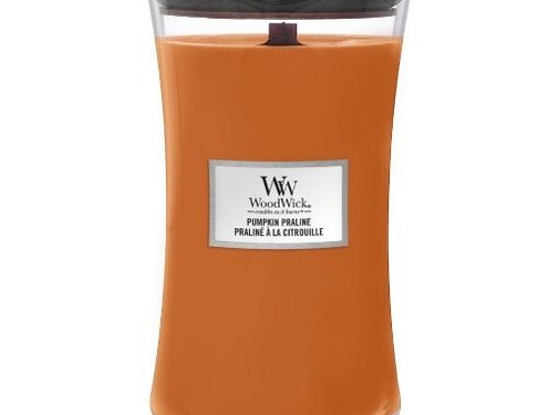 WoodWick Pumpkin Praline - Large Candle