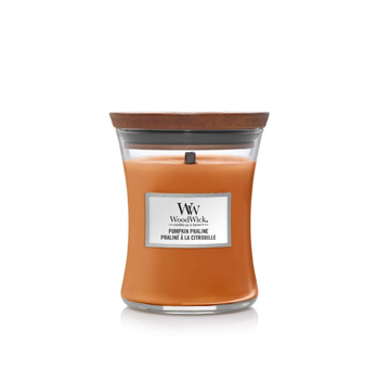 WoodWick Pumpkin Praline - Medium Candle