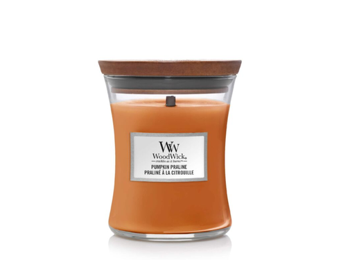 WoodWick Pumpkin Praline - Medium Candle