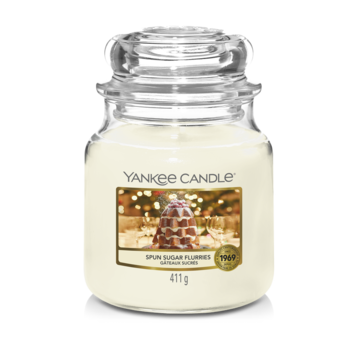 Yankee Candle Spun Sugar Flurries - Medium Jar