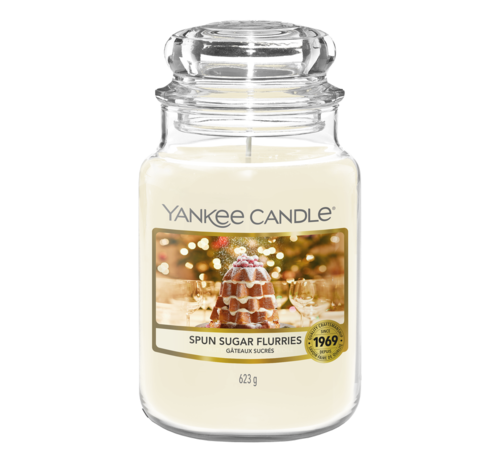 Yankee Candle Spun Sugar Flurries - Large Jar
