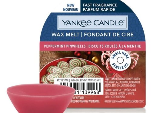 Yankee Candle Peppermint Pinwheels - Tart