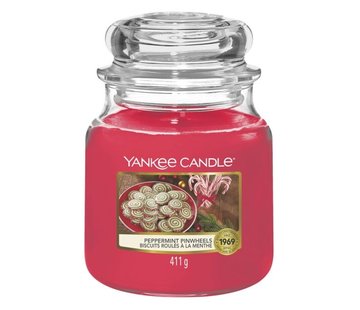 Yankee Candle Peppermint Pinwheels - Medium Jar