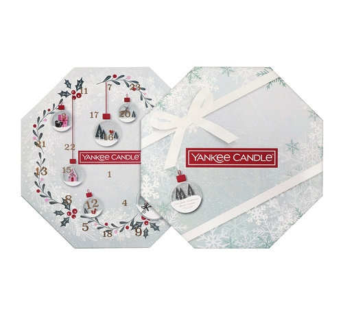 Yankee Candle Snow Globe Wonderland Wreath Advent Calendar