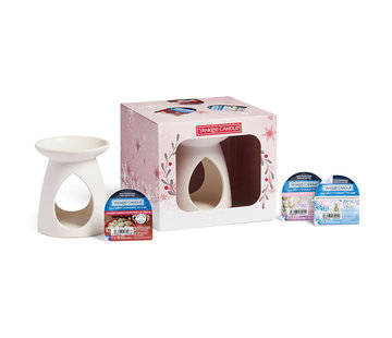 Yankee Candle Snow Globe Wonderland Wax Melt Warmer Gift Set