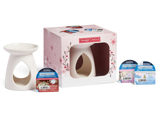 Yankee Candle Snow Globe Wonderland Wax Melt Warmer Gift Set