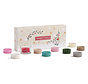 Snow Globe Wonderland 10 Tea Lights & 1 Holder Gift Set