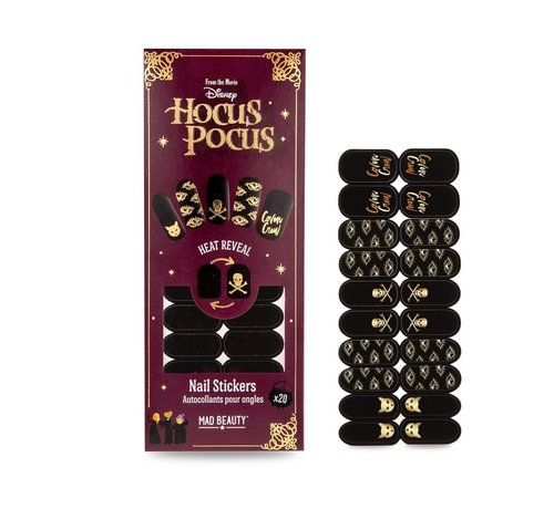 Mad Beauty x Disney - Hocus Pocus Nail Stickers