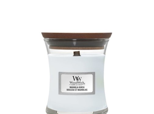 WoodWick Magnolia Birch - Mini Candle