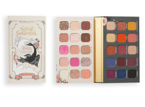 Makeup Revolution x The School Of Good & Evil Spell Book Eyeshadow Palette