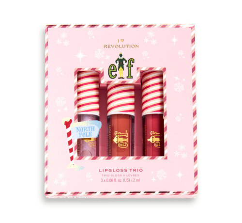 I Heart Revolution x Elf Candy Cane Forest Pout Bomb Trio