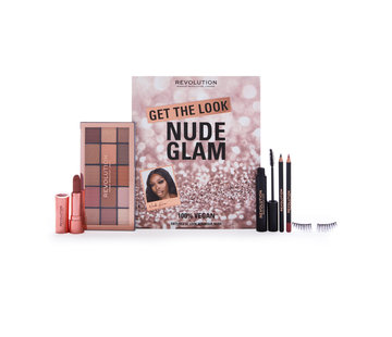 Makeup Revolution Get The Look: Nude Glam Makeup Gift Set