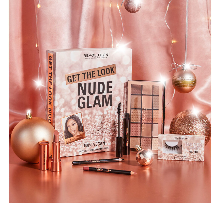 Get The Look: Nude Glam Makeup Gift Set