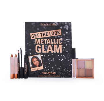 Makeup Revolution Get The Look: Metallic Glam Makeup Gift Set