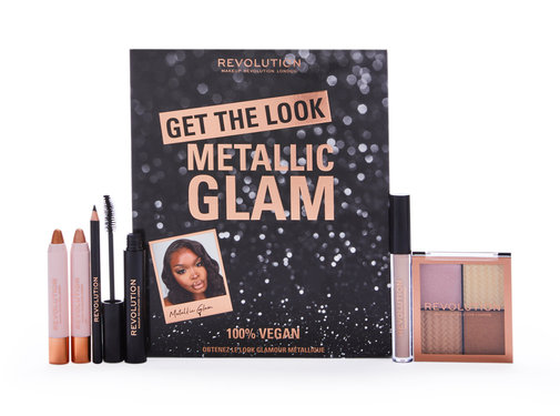 Makeup Revolution Get The Look: Metallic Glam Makeup Gift Set