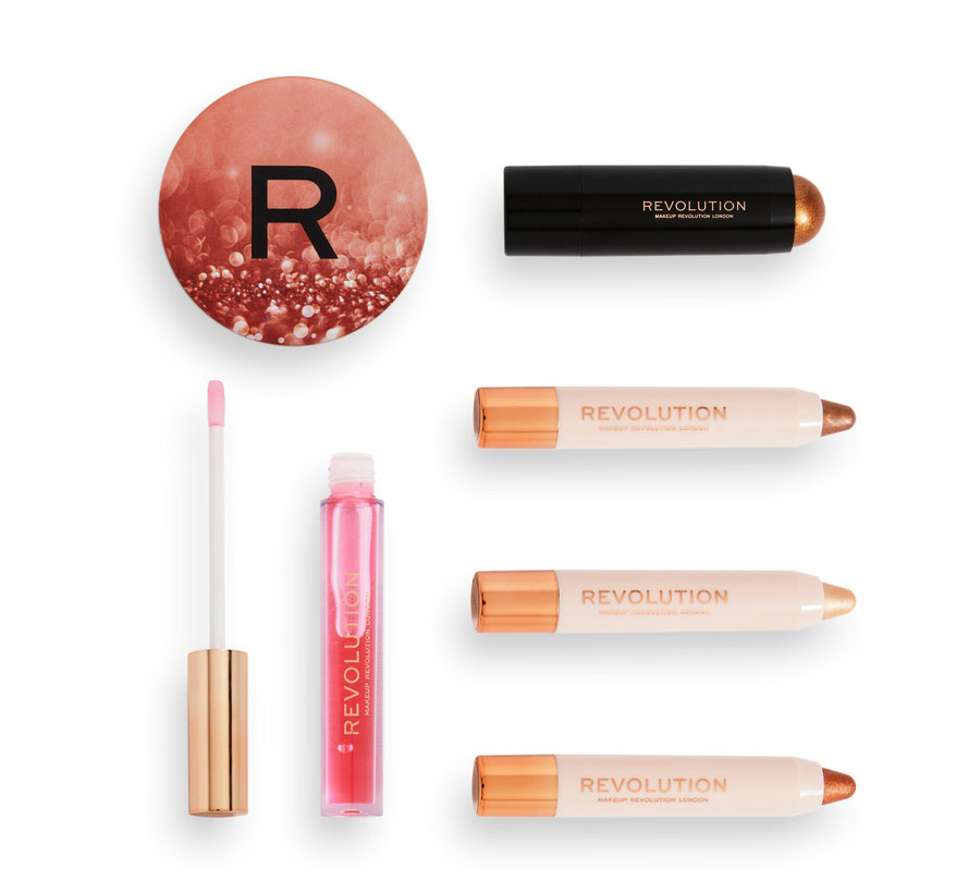 Get The Look: Glowy Glam Makeup Gift Set
